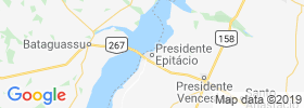 Presidente Epitacio map